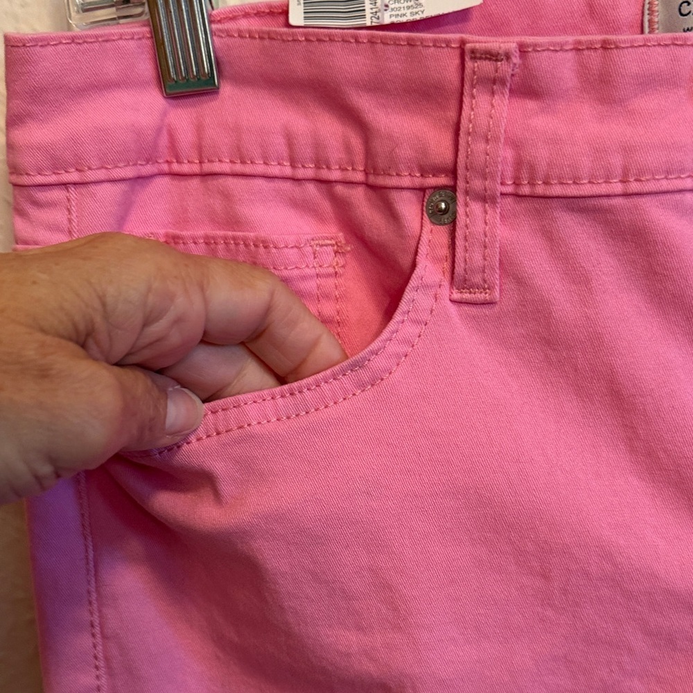 🌸🌸🌸BOGOHO 🌸🌸🌸Crown&Ivy Pink Skinny Jeans-12 - Picture 3 of 12